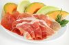 Parma ham cantalupe