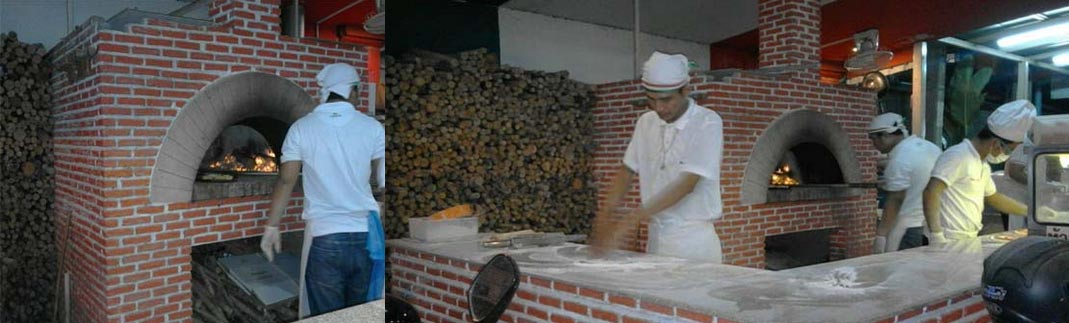 Chef Making Pizza